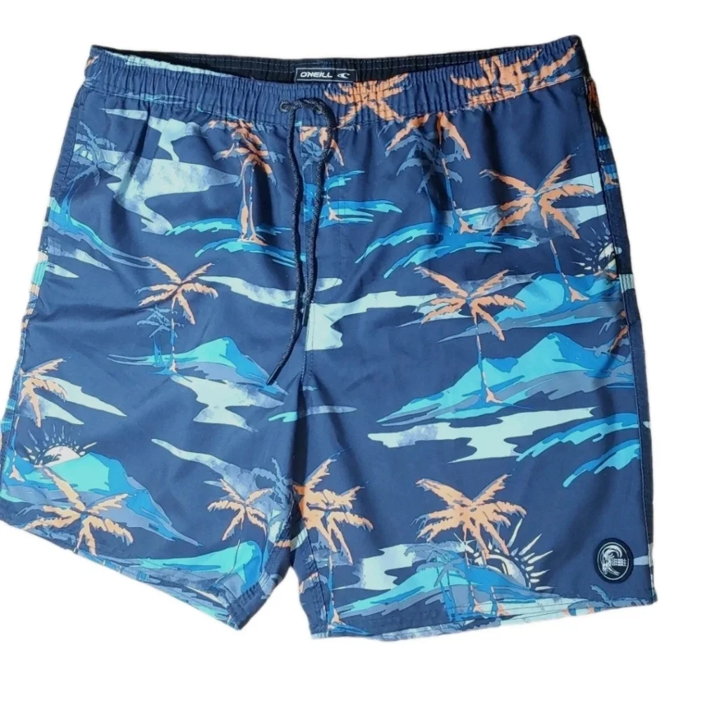 O'Neill Board Shorts Men 2X Cruzers Cabana Volley Swim Surf Vacation Resort New